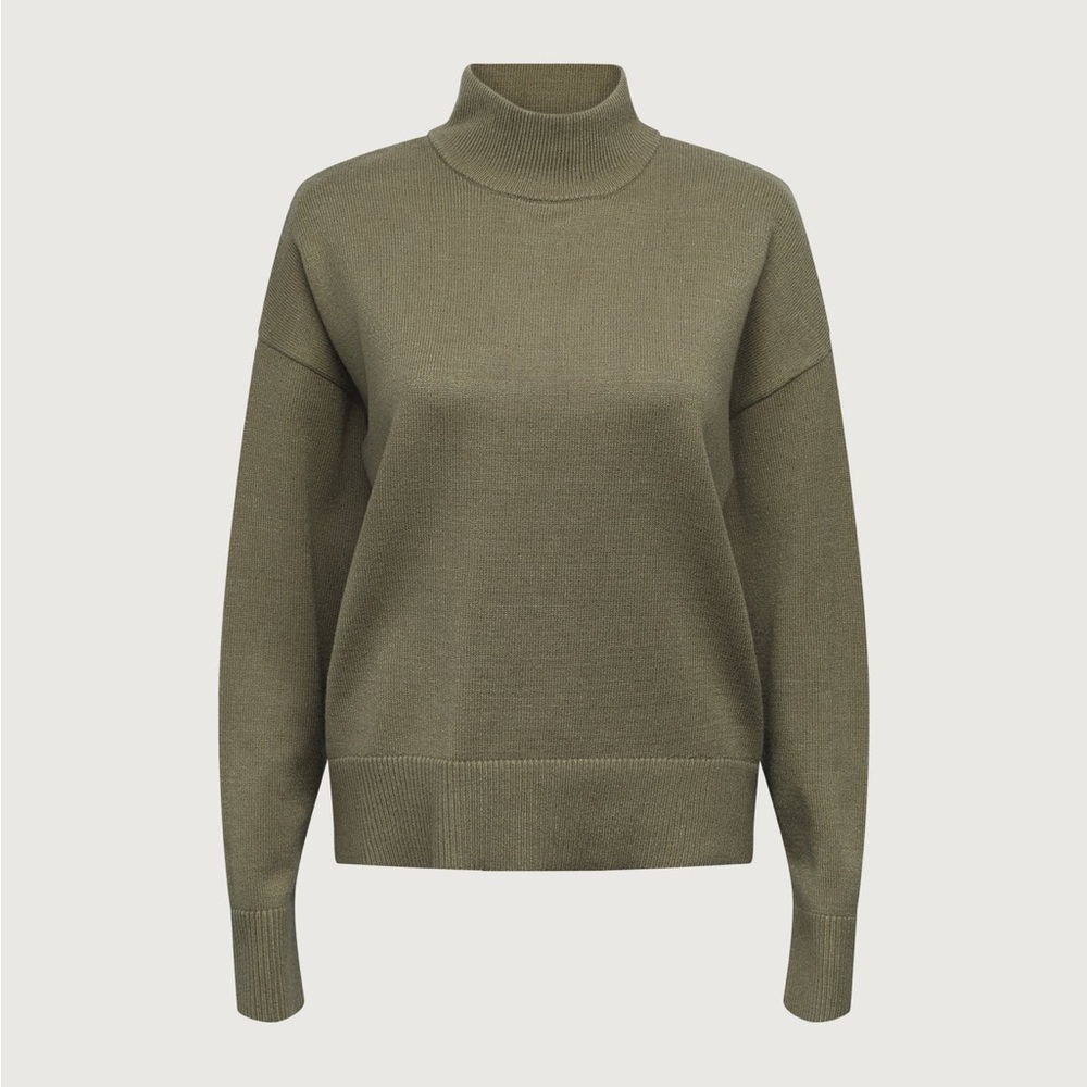 OAK + FORT Cowl & Turtlenecks Sweater in Neutral